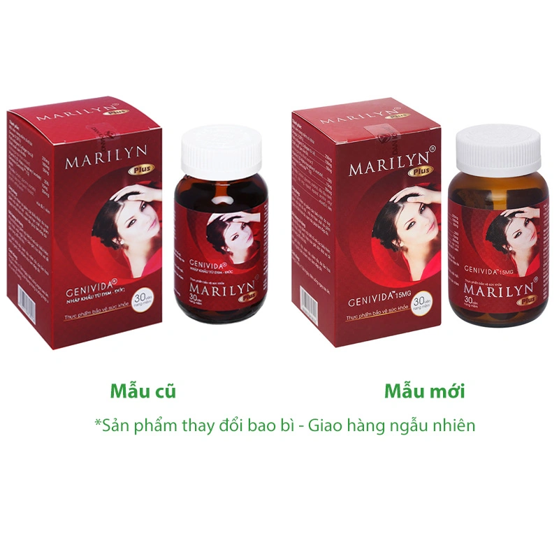 Thực phẩm bảo vệ sức khỏe Marilyn Plus lọ 30 viên - 